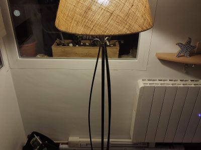 Vintage Stehleuchte/Stehlampe im Landhausstil - 156 cm, E27