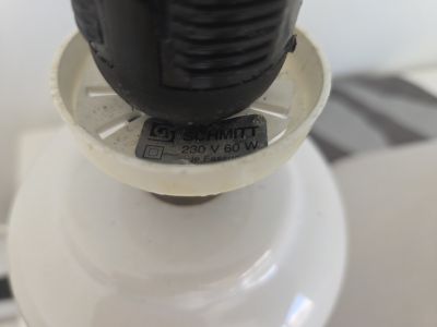 Vintage Tischlampe Schmitt Leuchten Arnsberg Keramik 70er/80er - TOP Zustand