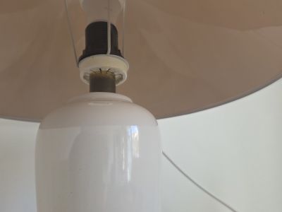 Vintage Tischlampe Schmitt Leuchten Arnsberg Keramik 70er/80er - TOP Zustand