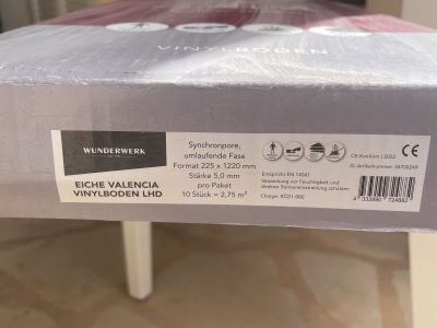 Vinylboden Eiche Valencia gute 8m2