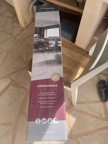 Vinylboden Eiche Valencia gute 8m2