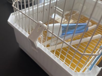 Vogelkäfig mit Zubehör