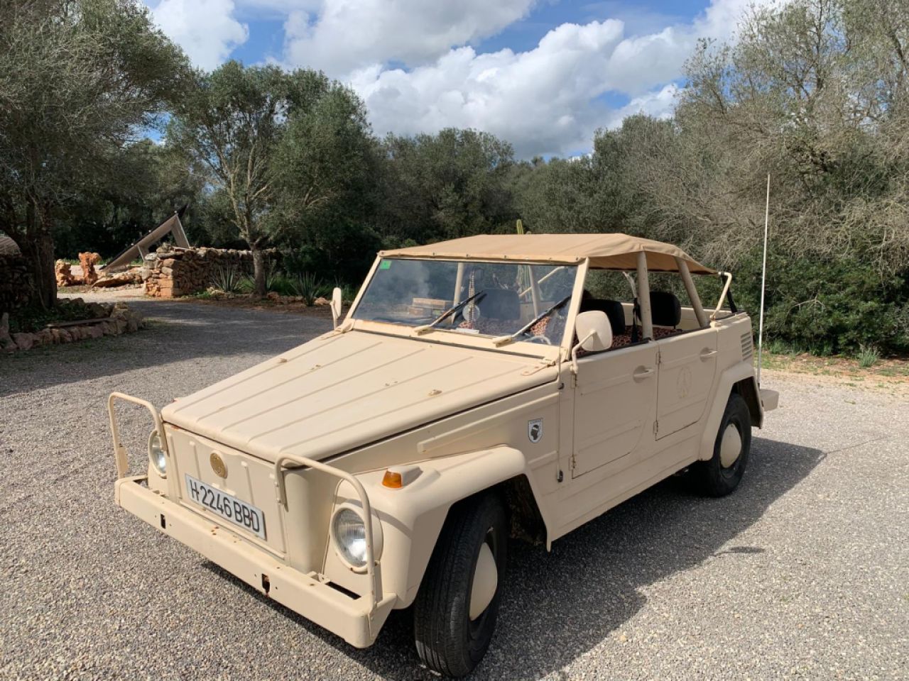 VW Kübel, Bikini Top, Zubehör