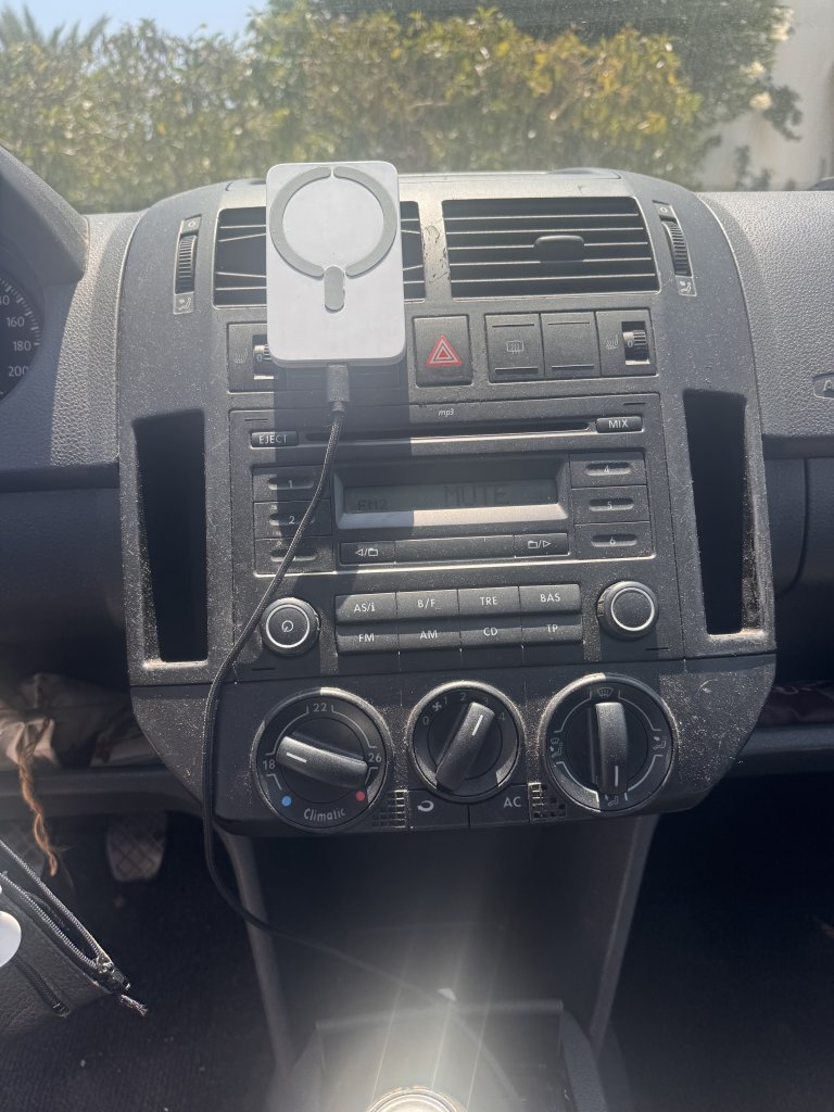VW Polo - 1.2 Comfort - Air conditioning - Silver - Sunroof and central locking - 189,000 km - Year 2008 -