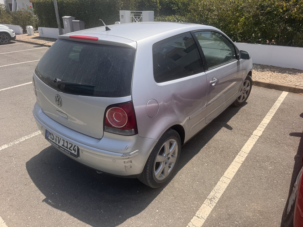 VW Polo - 1.2 Comfort - Air conditioning - Silver - Sunroof and central locking - 189,000 km - Year 2008 -