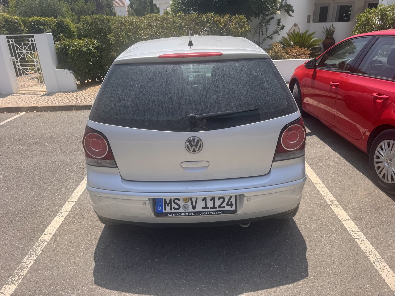VW Polo - 1.2 Comfort - Air conditioning - Silver - Sunroof and central locking - 189,000 km - Year 2008 -