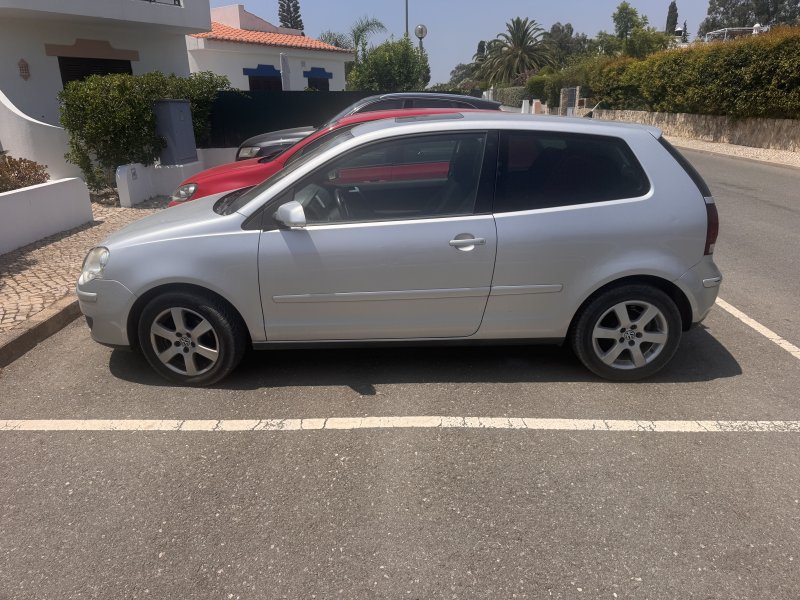 VW Polo - 1.2 Comfort - Air conditioning - Silver - Sunroof and central locking - 189,000 km - Year 2008 -