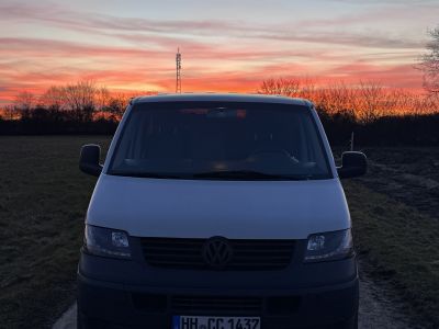 VW T5 Camper German license plates