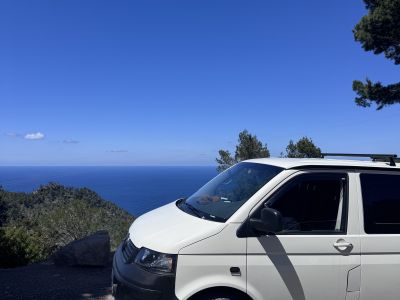 VW T5 Camper German license plates