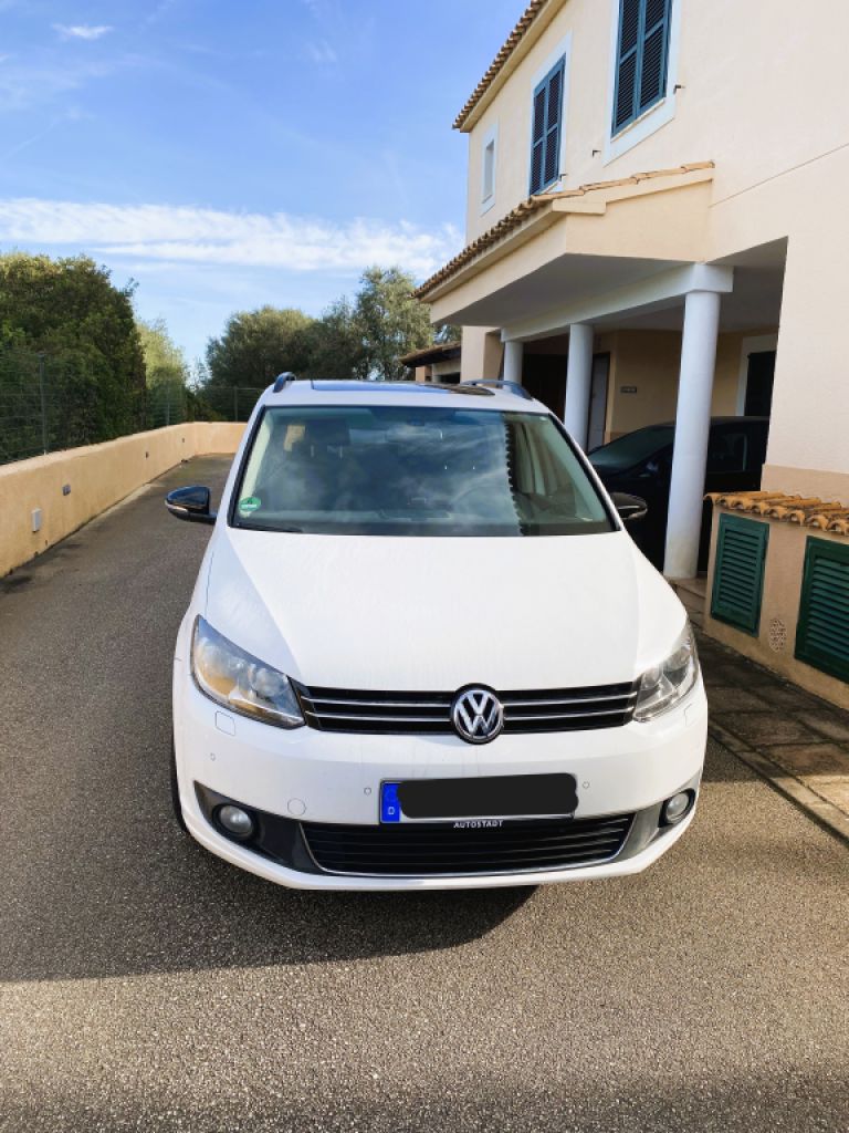 VW Touran 1.6 TDI | 7 seats | only 67,000 km | well maintained & reliable | Cala Mendia (near Manacor)