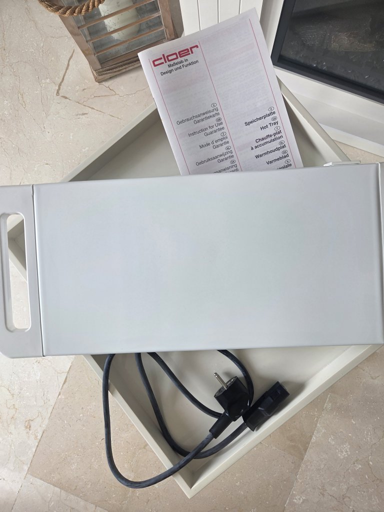 Heating/Storage Plate by Cloer