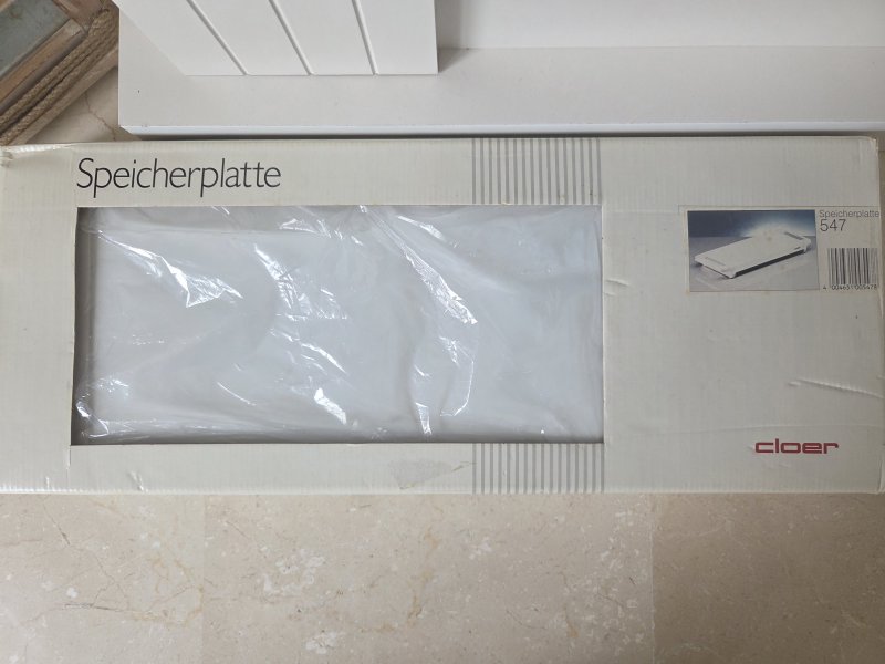 Heating/Storage Plate by Cloer