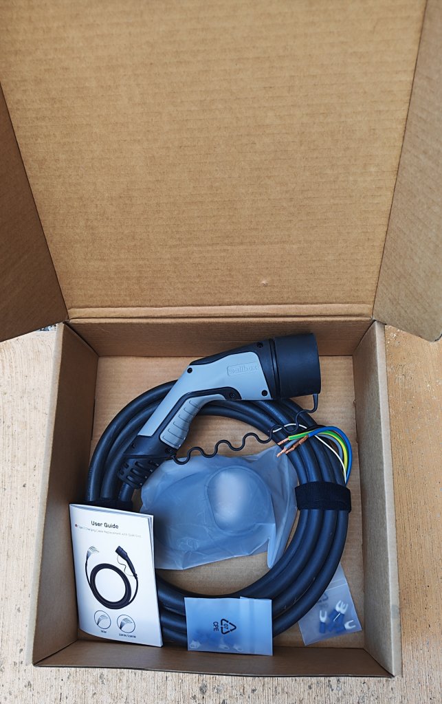 Wallbox Kabel neu, 11kw, 5m Länge, ungebraucht