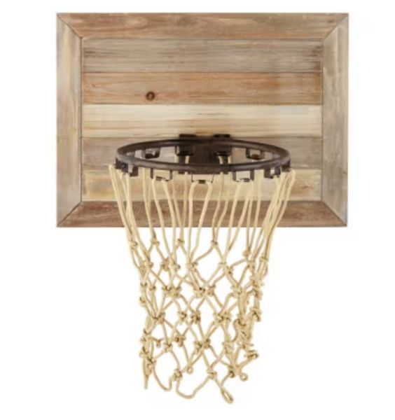 Wanddeko Basketballkorb 56x68