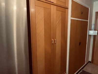 Wandschrank 2-teilig H 2,50 m x 1 m x 60 cm tief