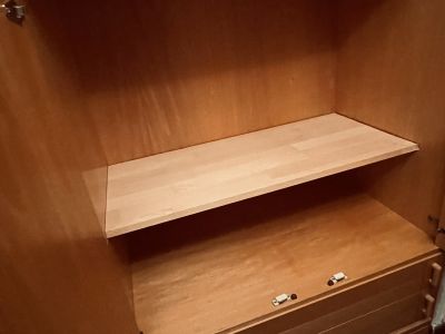 Wandschrank 2-teilig H 2,50 m x 1 m x 60 cm tief