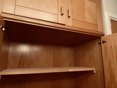 Wandschrank 2-teilig H 2,50 m x 1 m x 60 cm tief