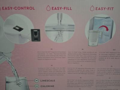 Wasserfilter weiß N E U, 2,6 Liter , Filter 1,4 Liter