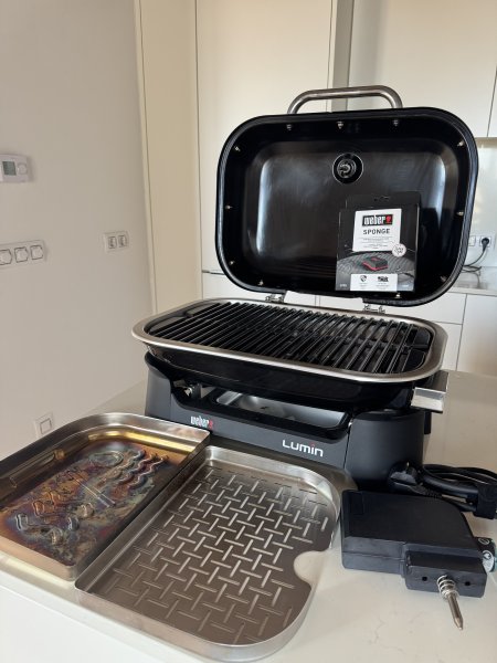 Weber barbacoa eléctrica