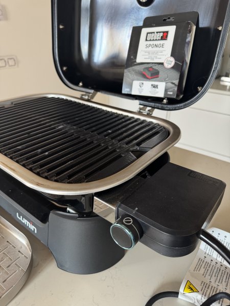 Weber barbacoa eléctrica