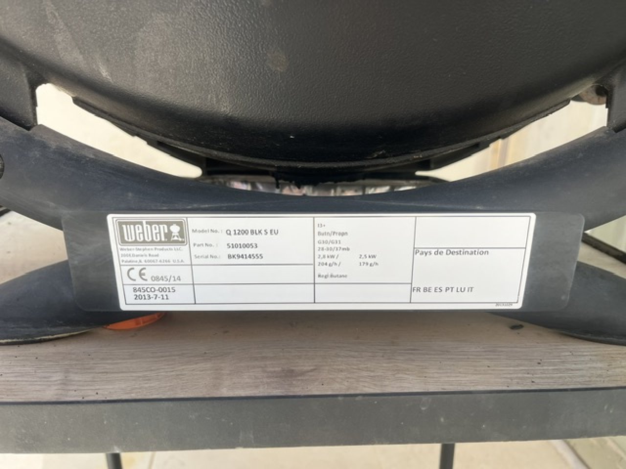 Weber Gas Grill