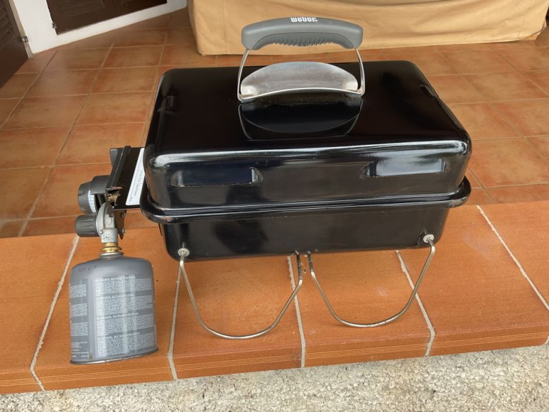 weber mobile gas BBQ