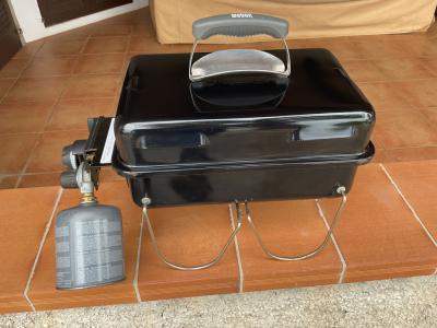 weber mobile gas BBQ