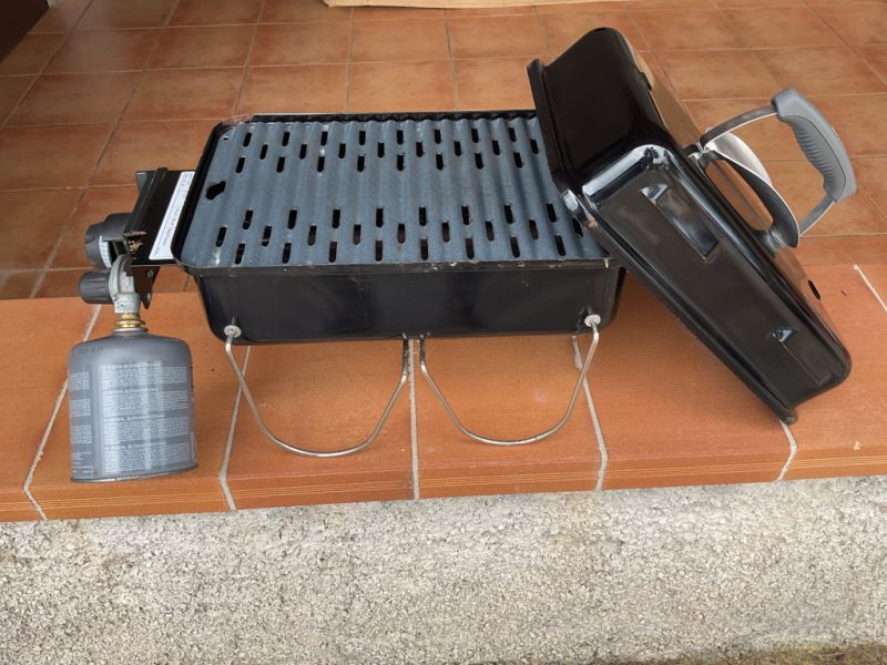 weber mobile gas BBQ