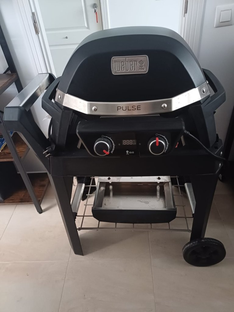 Weber Pulse 2000 mit Rollwagen