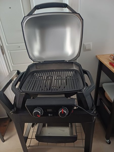 Weber Pulse 2000 mit Rollwagen