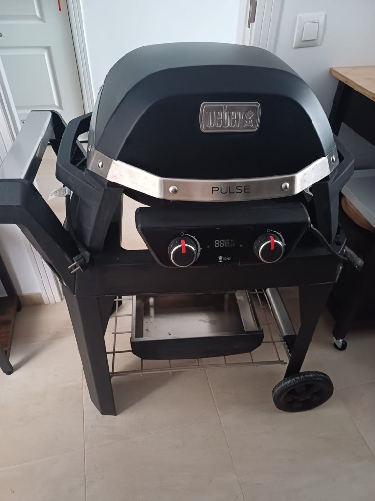 Weber Pulse 2000 mit Rollwagen