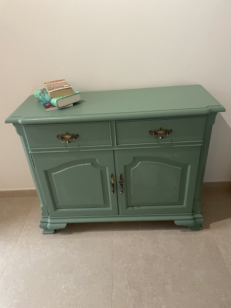 Softwood wardrobe and chest of drawers