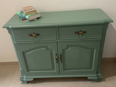 Softwood wardrobe and chest of drawers