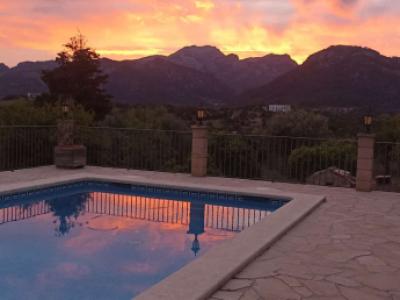 WG Zimmer in Haus mit wunderschöner Lage am Ortsrand von Campanet/Mallorca