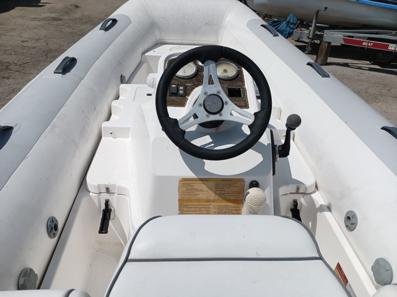 Williams 325 Turbojet Rib Tender Dinghy without Engine