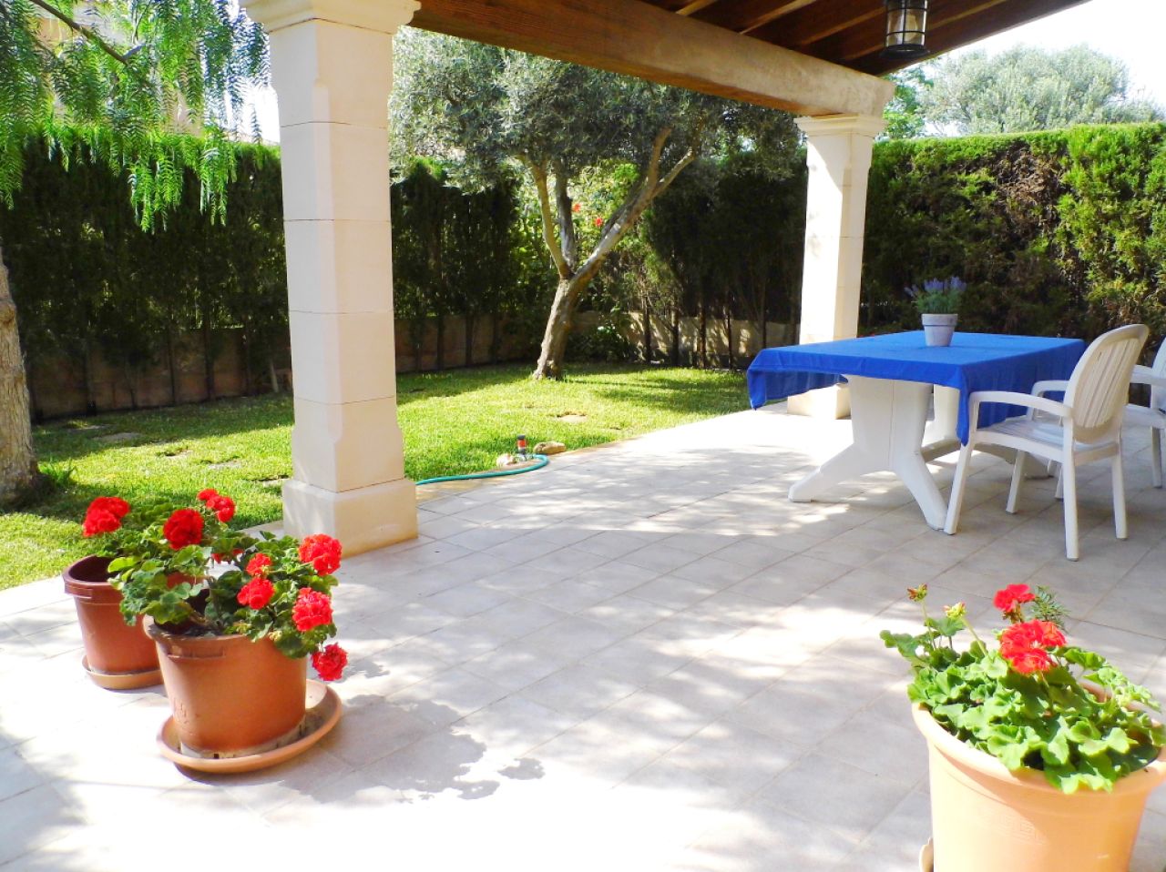 WINTER: 2 storey chalet with terraces and garden in Sa Rapita ---