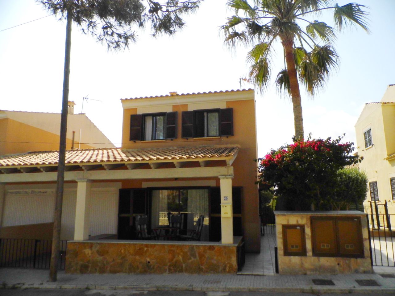 WINTER: 2 Etagenchalet mit Terrassen und Garten in Sa Rapita ---