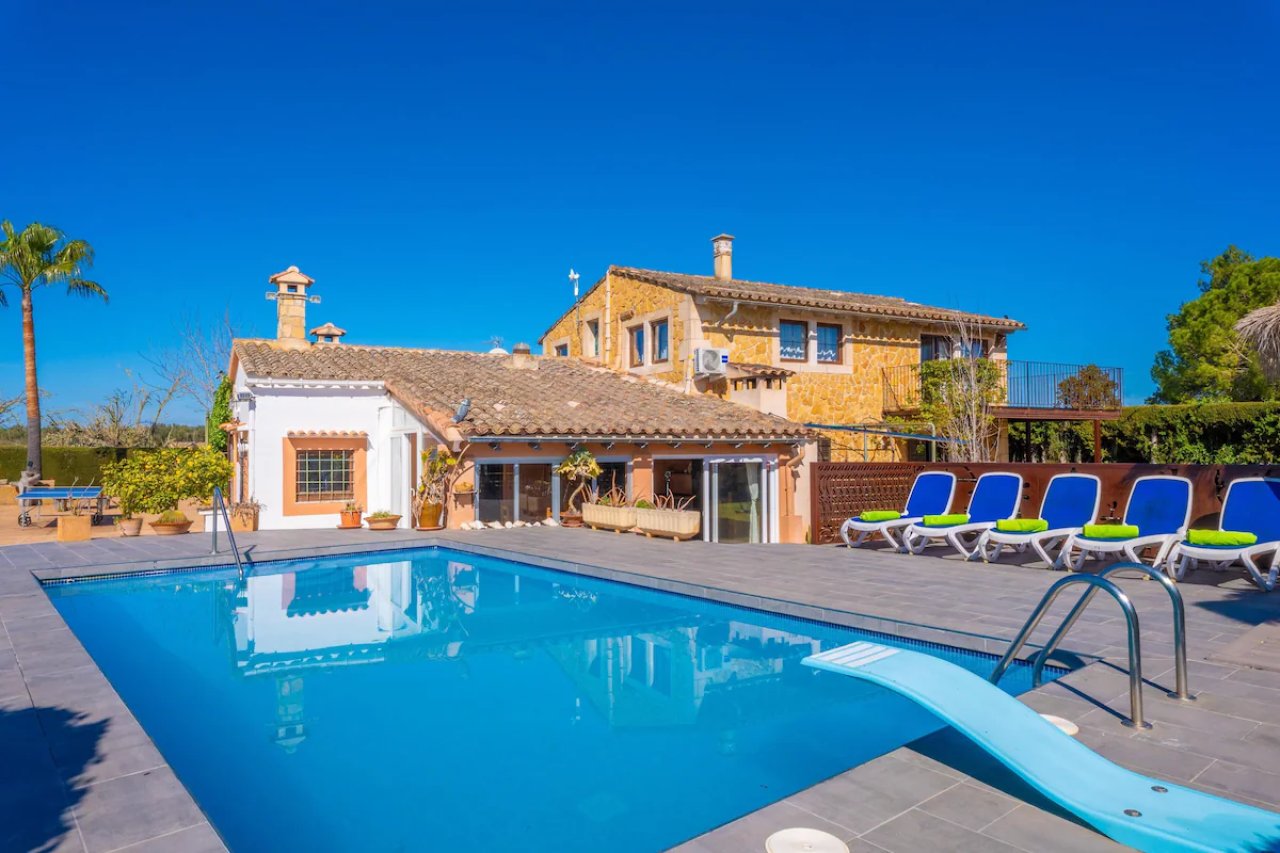 Winter: 2 Etagenfinca mit AC,Kamine und Pool bei Felanitx -- F 67 WT