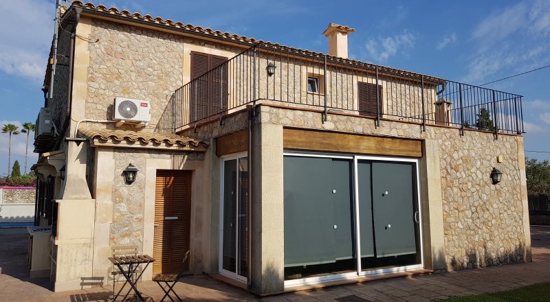 Winter: 2 Etagenfinca mit BBQ, Pool und AC / Kamin bei Pollenca-- F 13 WT