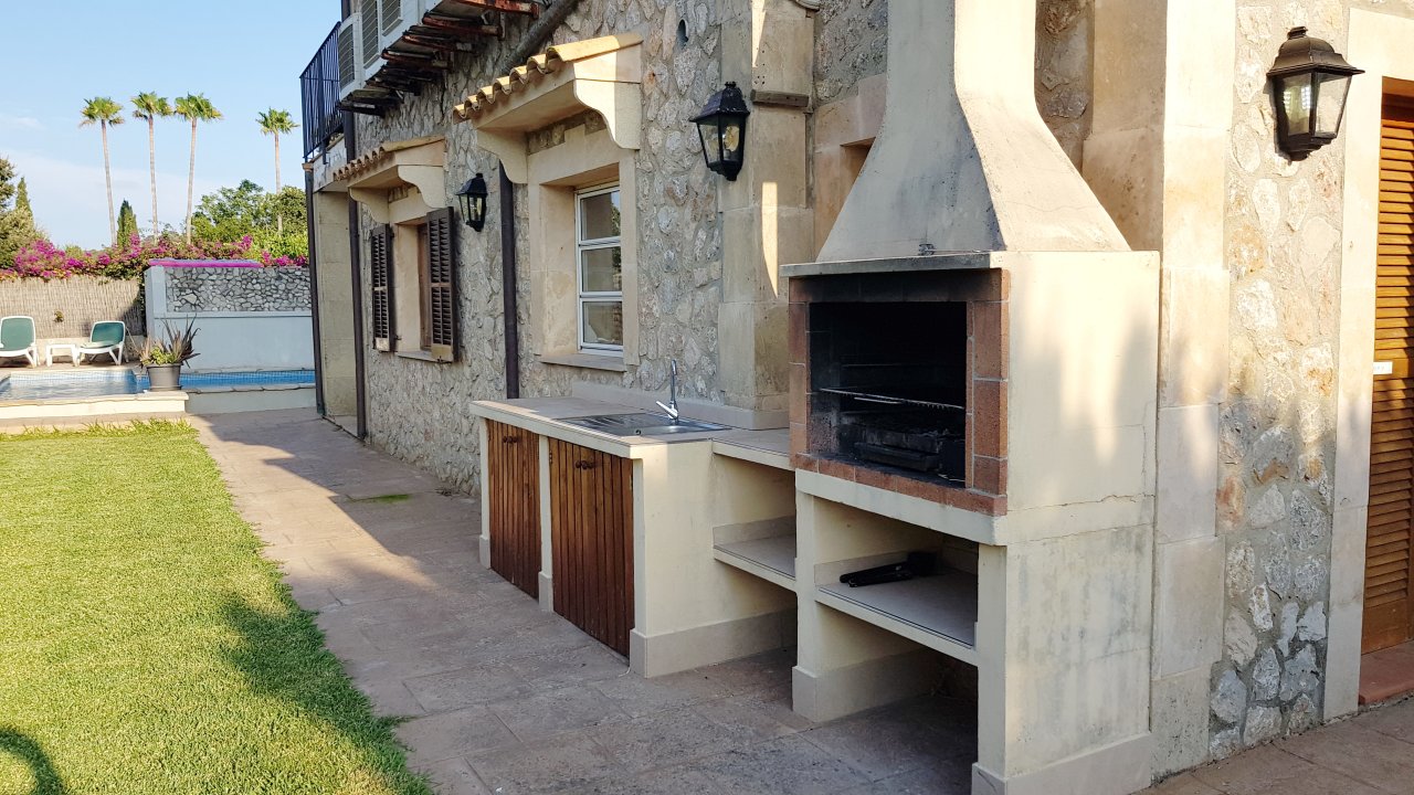 Winter: 2 Etagenfinca mit BBQ, Pool und AC / Kamin bei Pollenca-- F 13 WT