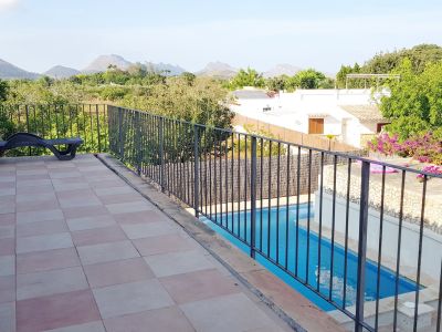 Winter: 2 Etagenfinca mit BBQ, Pool und AC / Kamin bei Pollenca-- F 13 WT