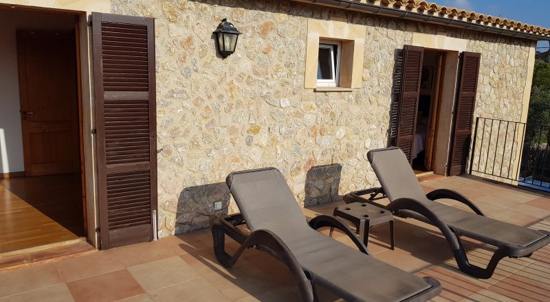 Winter: 2 Etagenfinca mit BBQ, Pool und AC / Kamin bei Pollenca-- F 13 WT