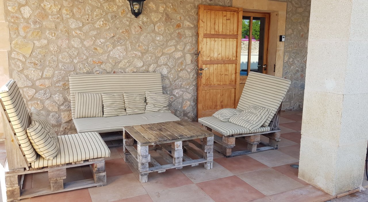 Winter: 2 Etagenfinca mit BBQ, Pool und AC / Kamin bei Pollenca-- F 13 WT