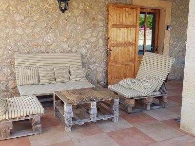 Winter: 2 Etagenfinca mit BBQ, Pool und AC / Kamin bei Pollenca-- F 13 WT