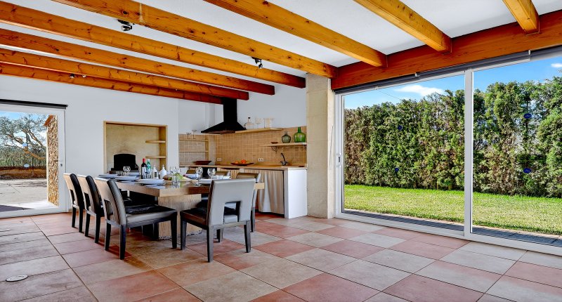 Winter: 2 Etagenfinca mit BBQ, Pool und AC / Kamin bei Pollenca-- F 13 WT