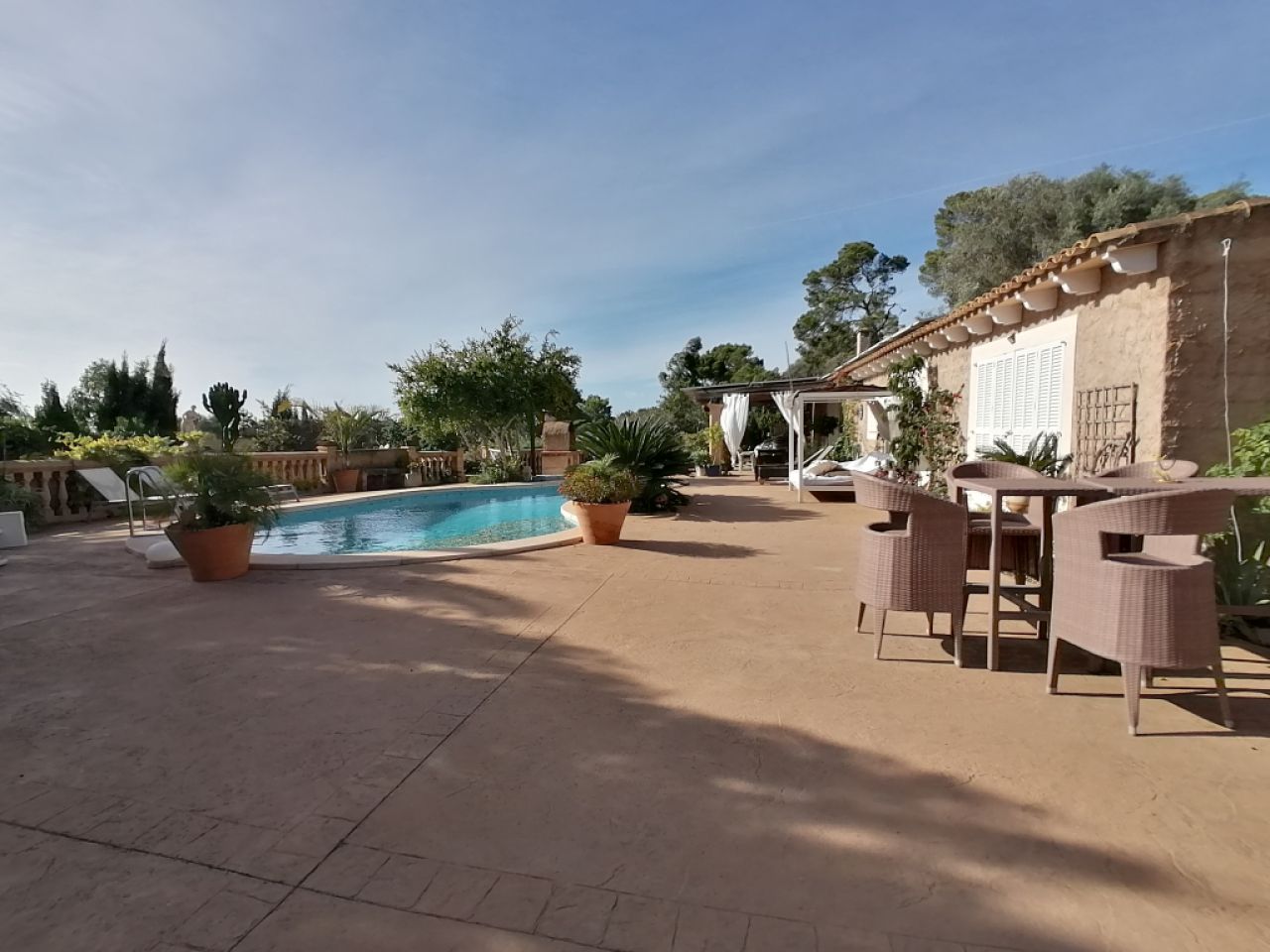 Winter 26/27: Country apartment with A/C, terraces near Cas Concos -- FAP 39 WT