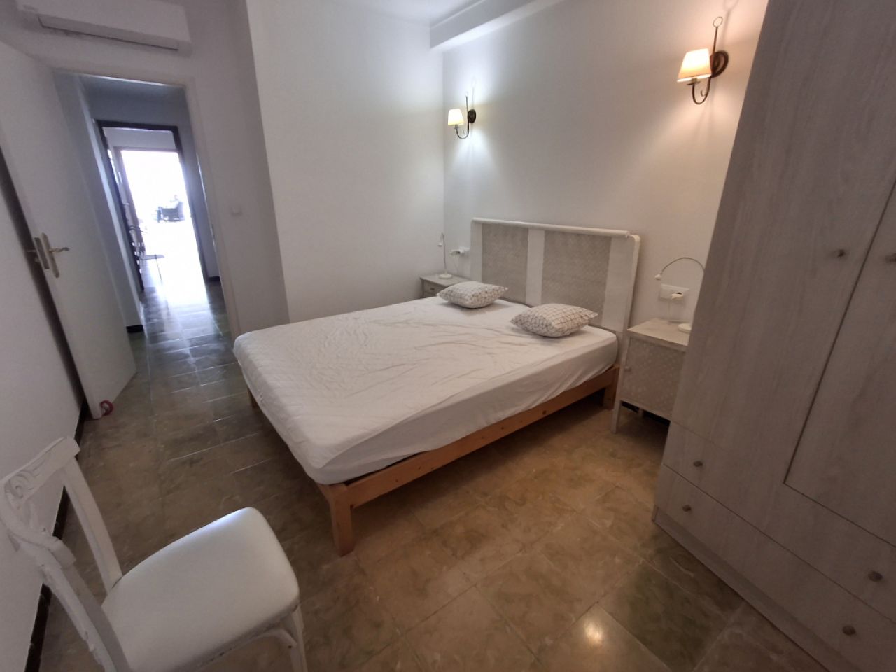 Winter 27 / 28: Helles Apartment mit AC in 1. Linie von Sa Rapita--- AP 03 WT