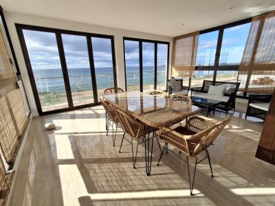 Winter 27 / 28: Helles Apartment mit AC in 1. Linie von Sa Rapita--- AP 03 WT