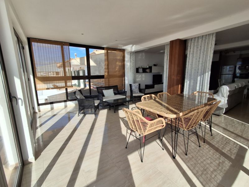 Winter 27 / 28: Helles Apartment mit AC in 1. Linie von Sa Rapita--- AP 03 WT