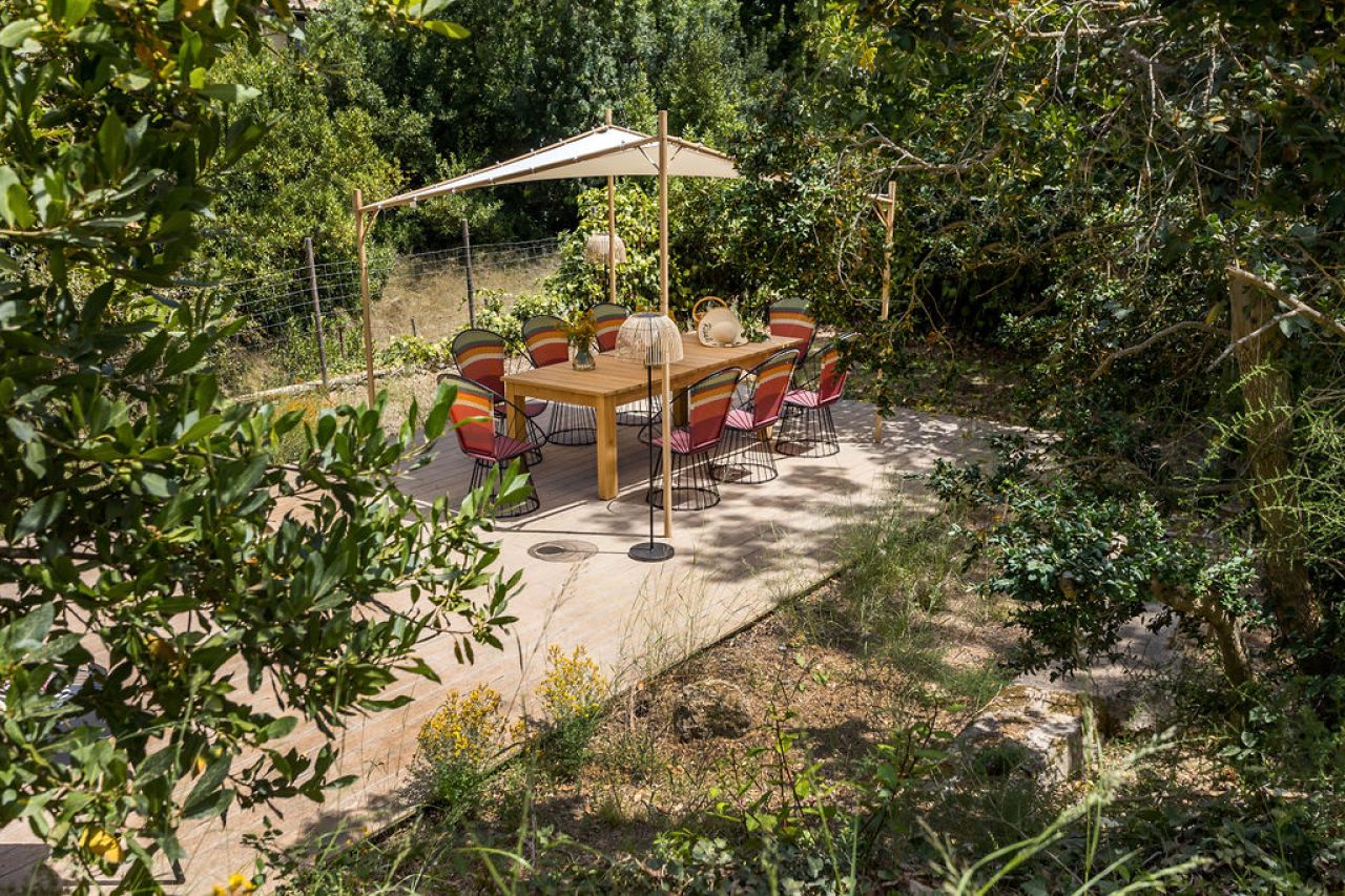 WINTER ab NOV 27: Historische Finca-DH mit Kamin in absolut ruhiger Lage in Orient- West --- F 04 WT